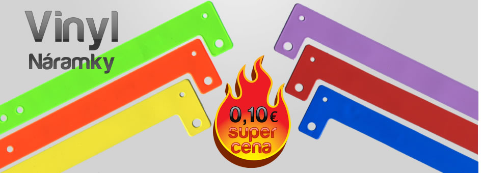Identifikačné náramky TYVEK 